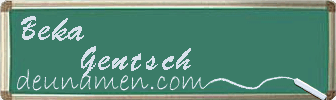 Beka Gentsch Visitenkarte